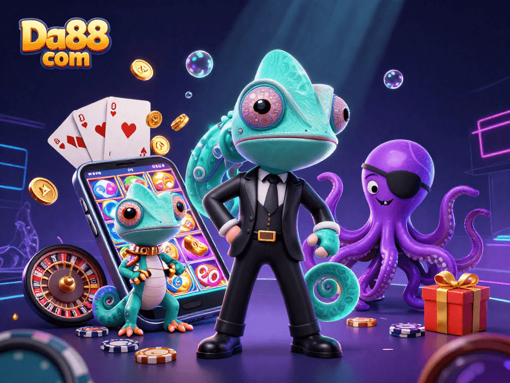 Engage in the excitement of Da88 com with vibrant slots and dynamic casino elements.