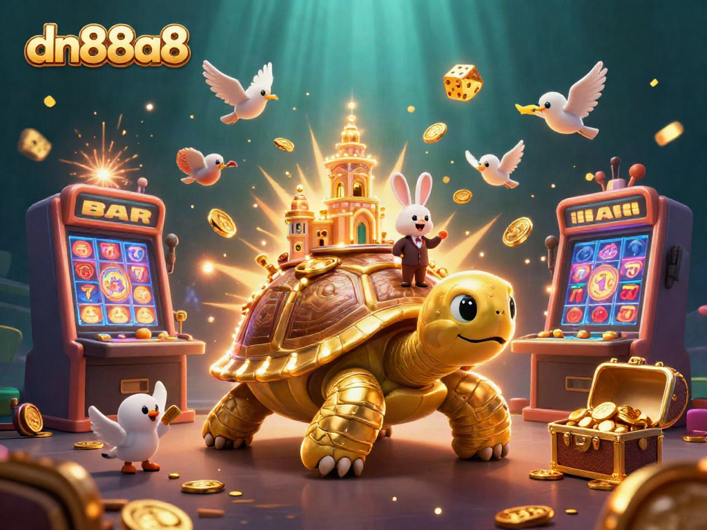 Enjoy the excitement at dn88a8 with gaming riches embodied in a vibrant casino scene.
