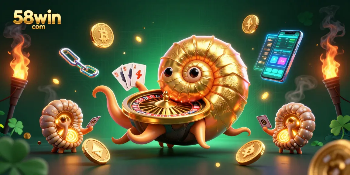 Win big at 58win com with dynamic casino visuals showcasing immersive gaming elements.