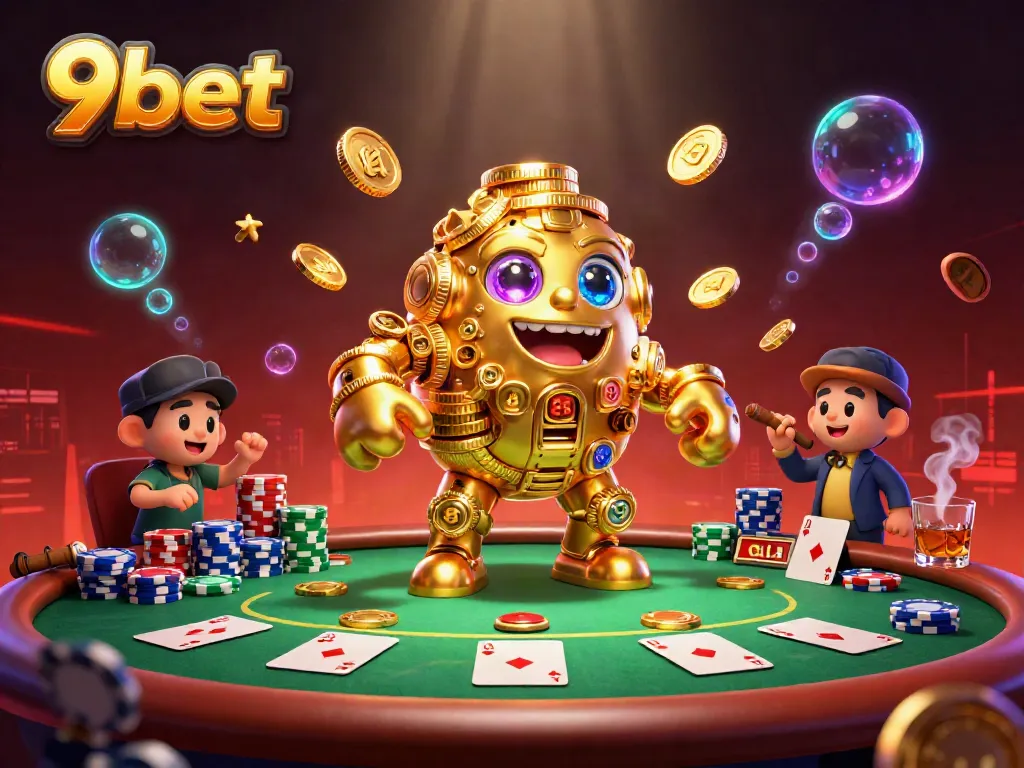 Experience thrilling gameplay with 9bet's exciting casino environment featuring dynamic poker action.