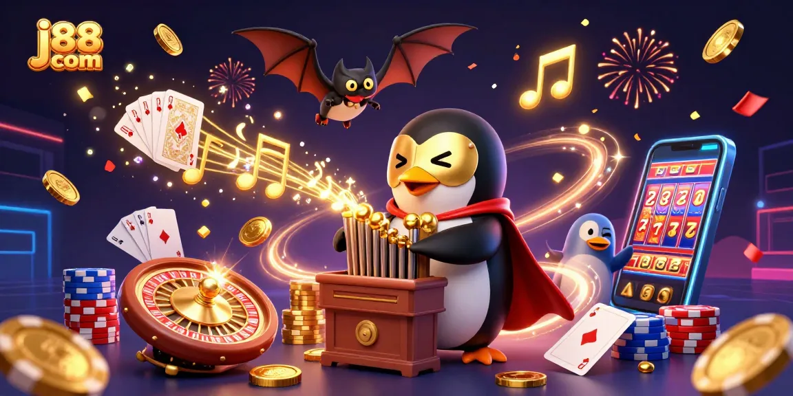 Spin to win at j88 com with dazzling coins and entertaining phantom characters!