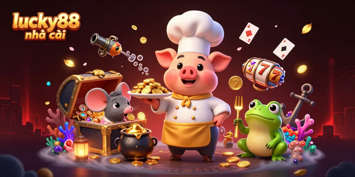 Engage in exciting play at lucky88 nhà cái, where vibrant gold coins and dynamic gaming elements come alive!