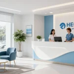 Hair transplant Istanbul consultation at a modern health clinic with medical professionals and supportive patient care.