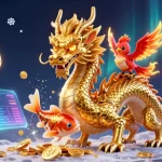 Experience the exciting games at Winner Island Casino with dynamic dragons, coins, and crypto elements.