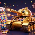 Win big at 888vi com with this vibrant casino-themed illustration showcasing dynamic games and excitement.