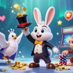 Experience winning thrills at 888TOP, where cartoon characters bring the magic of casino gaming alive.