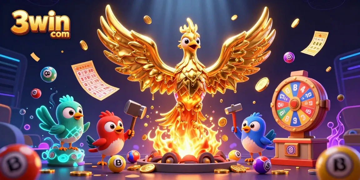 Experience the excitement of 3win com with golden phoenix and dynamic gaming elements.