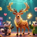 Engage with thrilling gameplay at 99win com featuring multiple gaming elements in a vibrant casino scene.